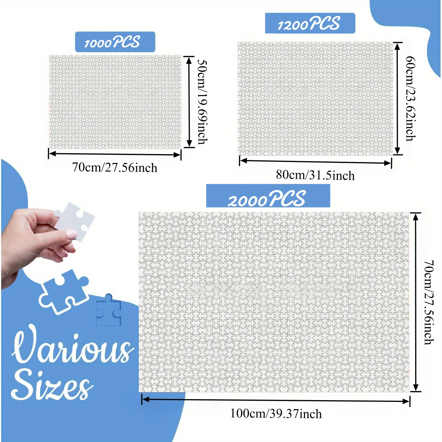 500/1000/1200/2000PCS Puzzle M - đánh giá và giá Herbal Wallpaper