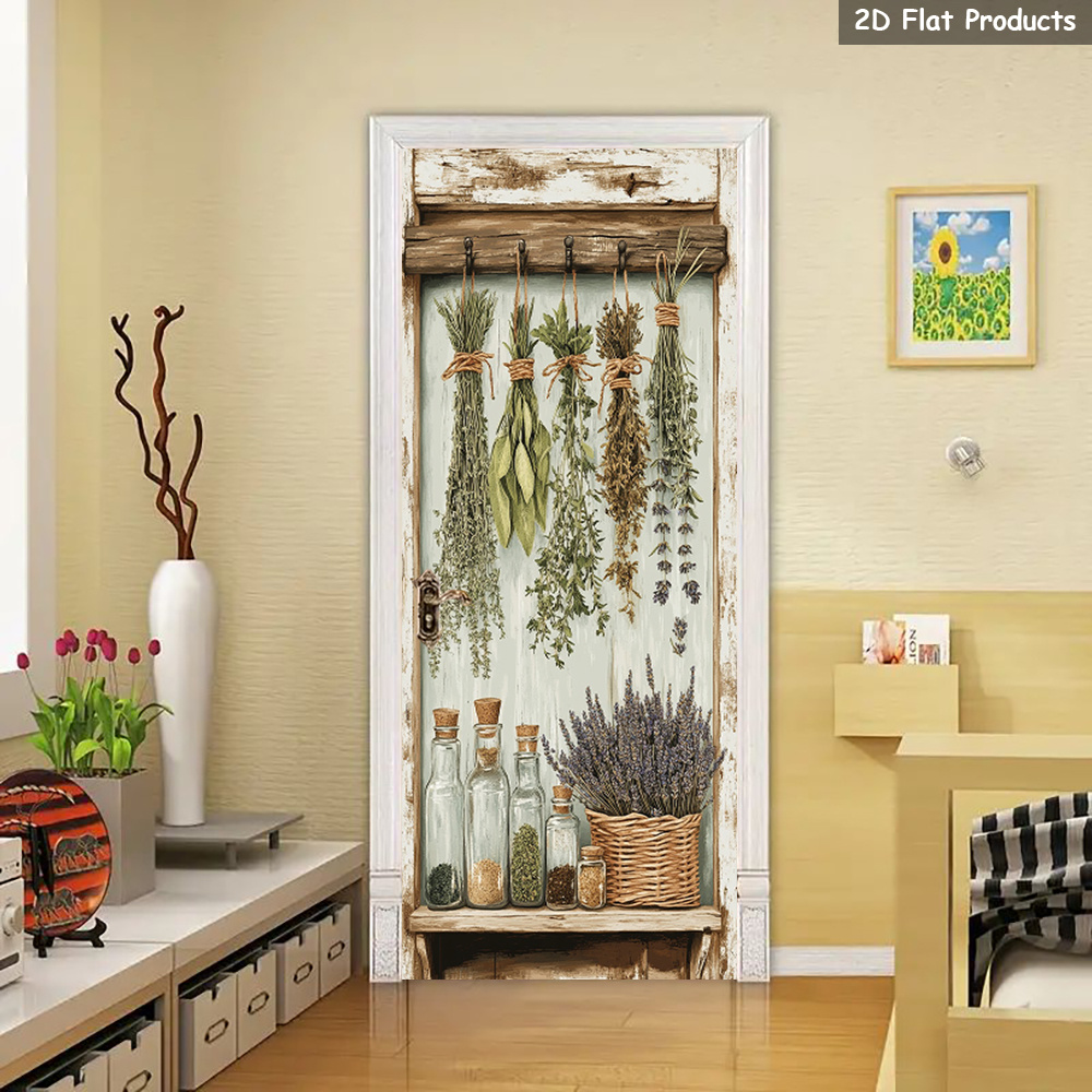 1 pair of self-adhesive herbal - đánh giá và giá Herbal Wallpaper