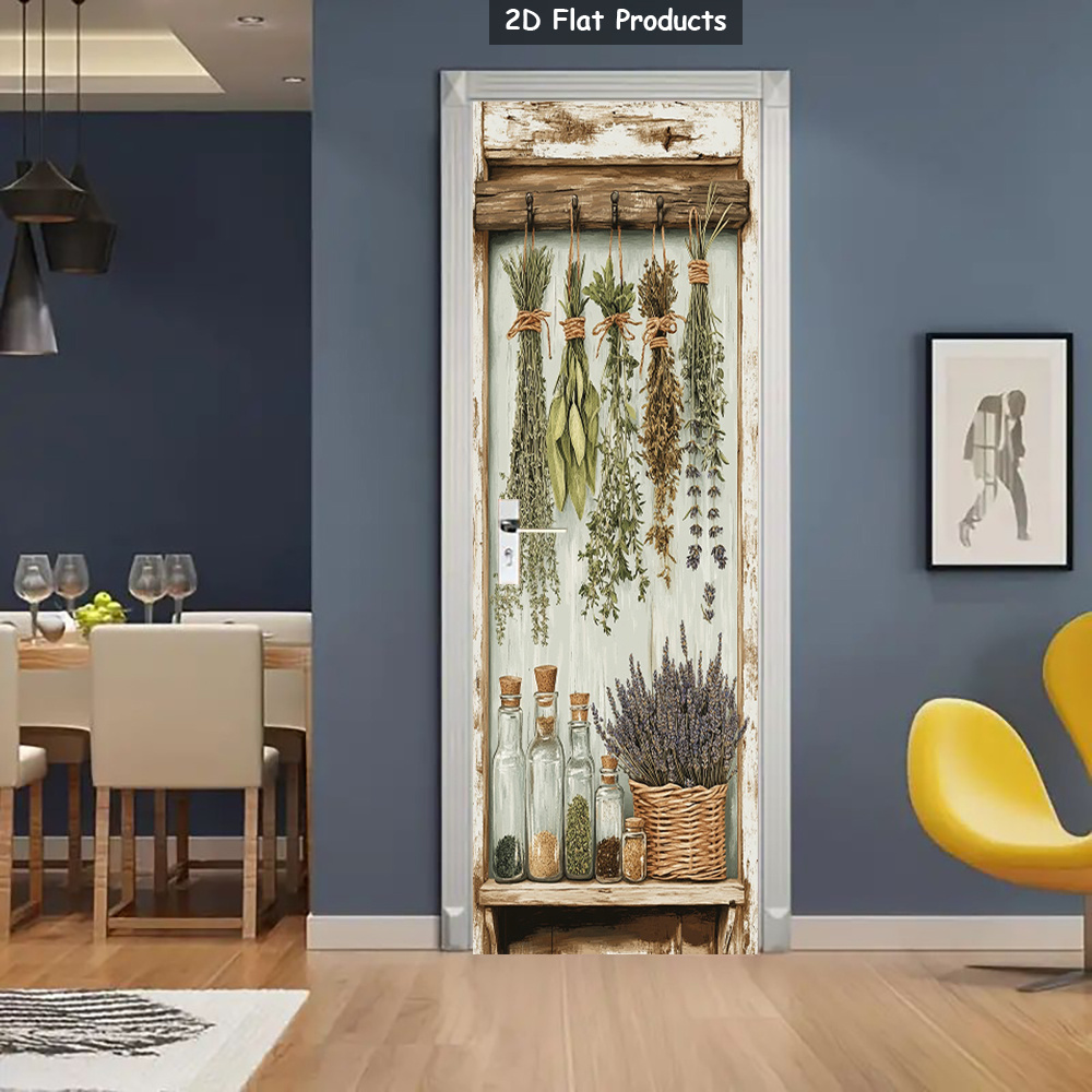 1 pair of self-adhesive herbal - đánh giá và giá Herbal Wallpaper