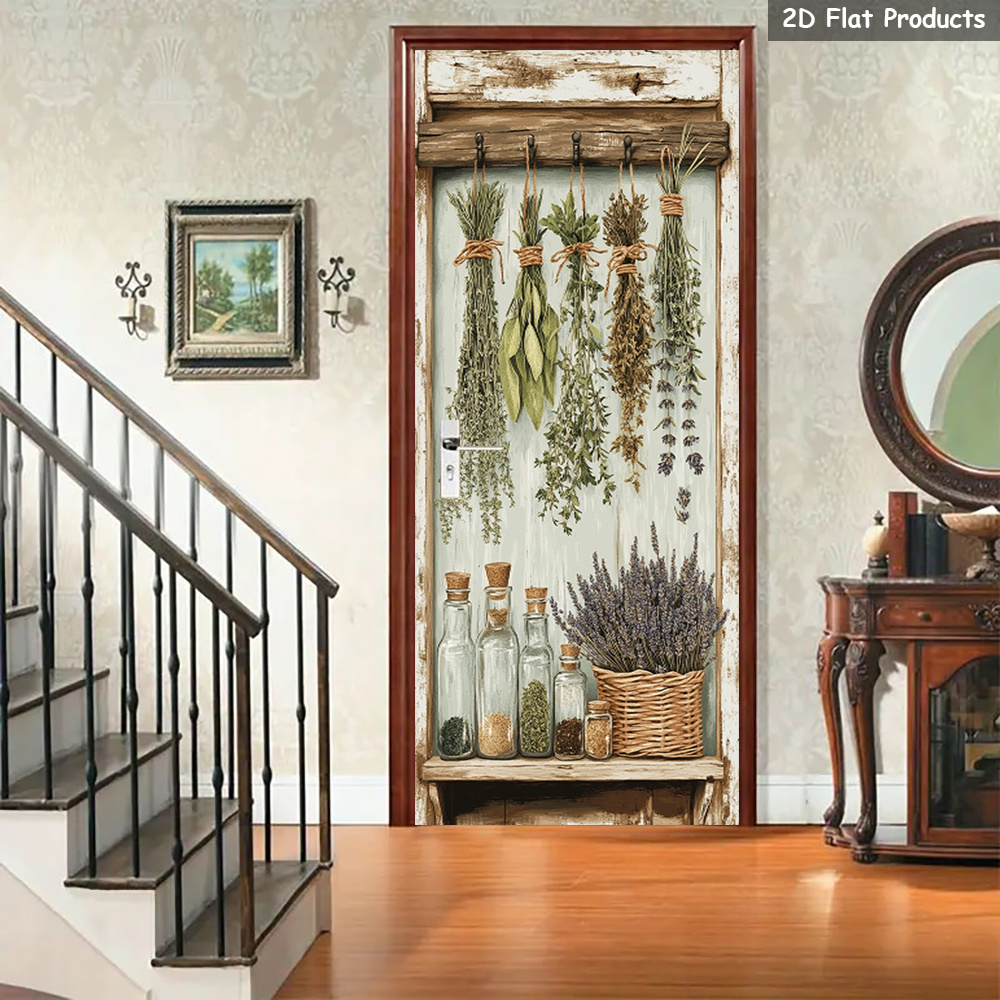 1 pair of self-adhesive herbal - đánh giá và giá Herbal Wallpaper